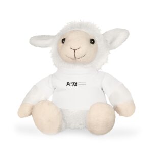 PETA Investigates Plush Toy Sheep with Wool under the T-Shirt