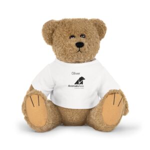 Rescue Bear 'Oliver' Plush Toy Bear with T-Shirt