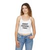 About Fucking Time Stella McCartney and PETA Women's Spaghetti Strap Tank Top - Image 3