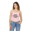 About Fucking Time Stella McCartney and PETA Women's Spaghetti Strap Tank Top - Image 23