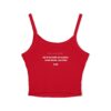 About Fucking Time Stella McCartney and PETA Women's Spaghetti Strap Tank Top - Image 26