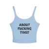 About Fucking Time Stella McCartney and PETA Women's Spaghetti Strap Tank Top - Image 9