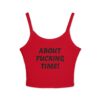 About Fucking Time Stella McCartney and PETA Women's Spaghetti Strap Tank Top - Image 25