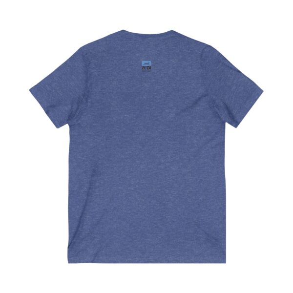 No Fur Unisex Jersey Short Sleeve V-Neck Tee - Stand Against Fur – Support PETA - Image 12
